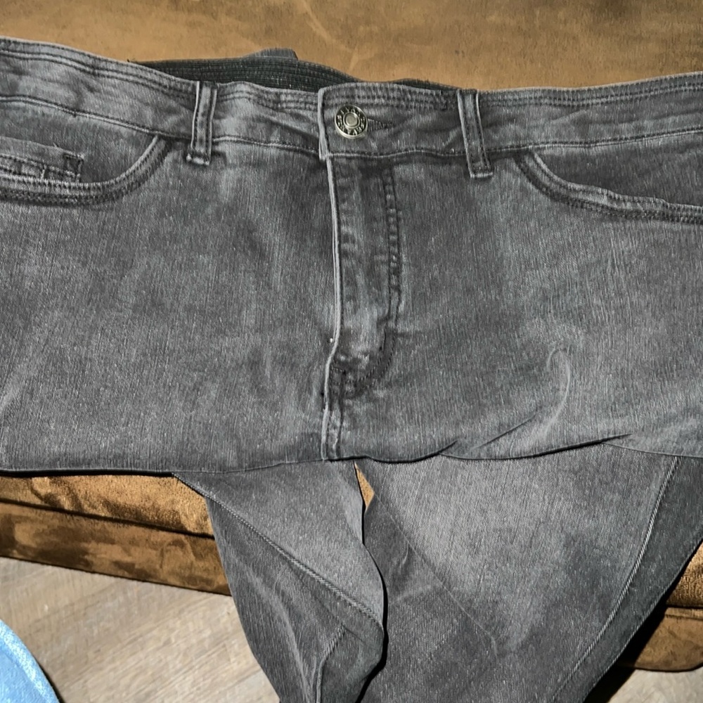 Evans Black Jeans, sz 22